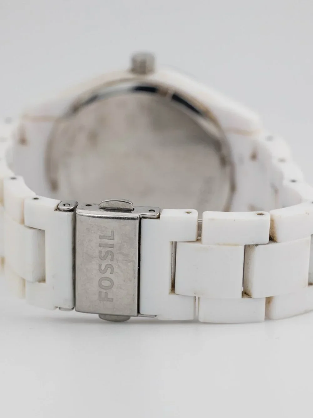 Fossil ES1967 Stella White Multifunction Quartz Analog Women's Watch New Battery